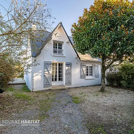 Maison Moderne A Avec Jardin Clos, Pres Des Plages, Port Et Commerces, Pour 9 Pers. - Fr-1-392-241